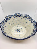 Bowl ~ Wavy Edge ~ Large ~ 12 inch ~ 2222X ~ T4!