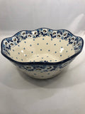 Bowl ~ Wavy Edge ~ Medium ~ 10 inch - 2222X - T4*
