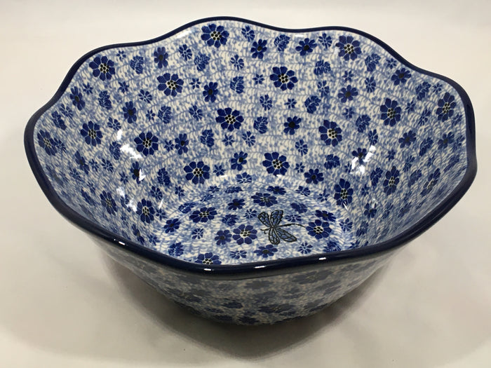Bowl ~ Wavy Edge ~ Medium ~ 10 inch ~ 1443X ~ T3*