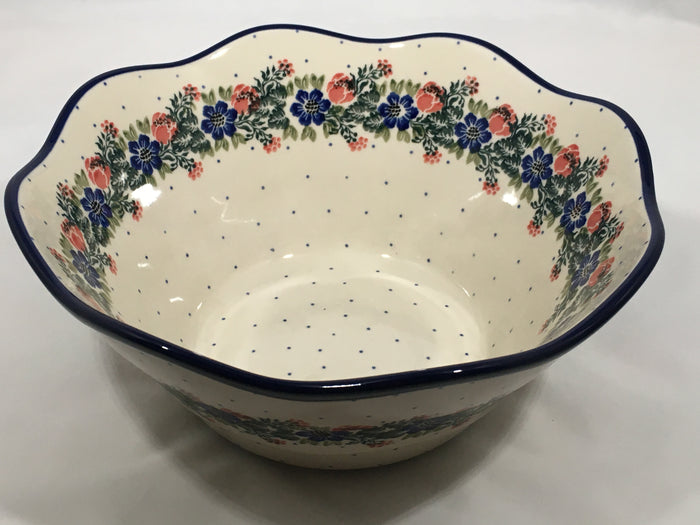 Bowl ~ Wavy Edge ~ Medium ~ 10 inch ~ 1535X ~ T3*