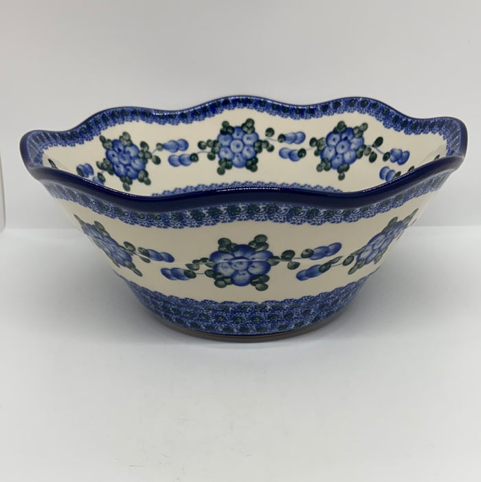 Bowl ~ Wavy Edge ~ Medium ~ 10 inch ~ 163X ~ T4*