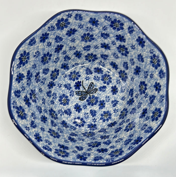 Bowl ~ Wavy Edge ~ Small ~ 8 inch ~ 1443X ~ T3*