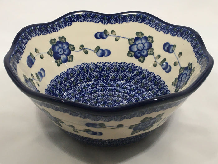 Bowl ~ Wavy Edge ~ Small ~ 8 inch ~ 163X ~ T4*