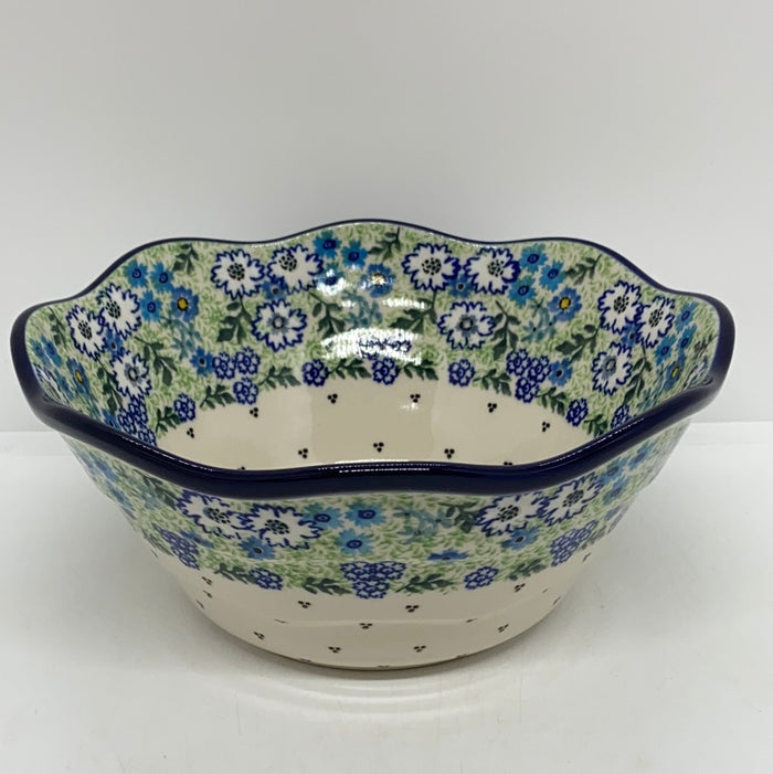 Bowl ~ Wavy Edge ~ Small ~ 8 inch ~ U4734 ~ U4