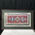 Bruce Weinberg "Sacred Rug" Framed Print 41" x 25"
