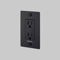 Buster + Punch 1 Gang Duplex Outlet Complete Kit | With Logo