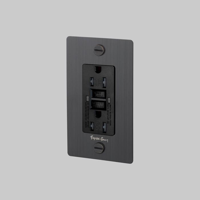 Buster + Punch 1 Gang Duplex Outlet | GFCI