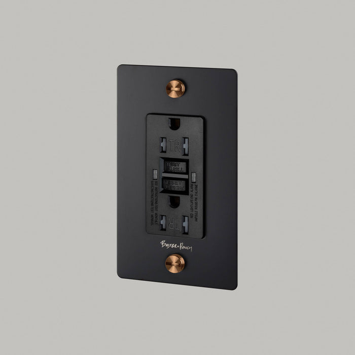 Buster + Punch 1 Gang Duplex Outlet | GFCI