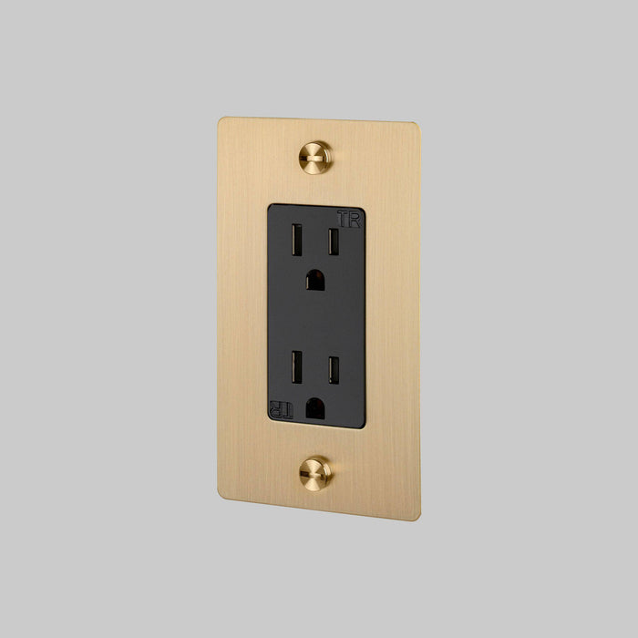 Buster + Punch 1 Gang Duplex Outlet