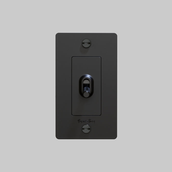 Buster + Punch 1 Gang Toggle / Cross / With Logo | Polycarbonate