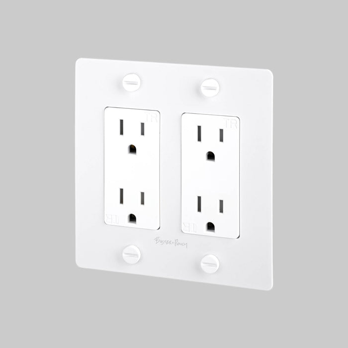 Buster + Punch 2 Gang Duplex Outlet