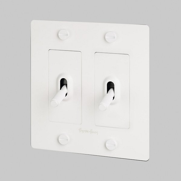 Buster + Punch 2G Toggle Switch | With Logo Cross Knurl