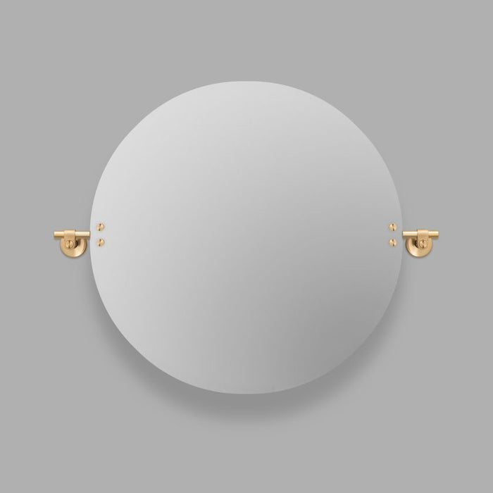 Buster + Punch Cast Circular Pivoting Vanity Mirror