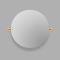 Buster + Punch Cast Circular Pivoting Vanity Mirror