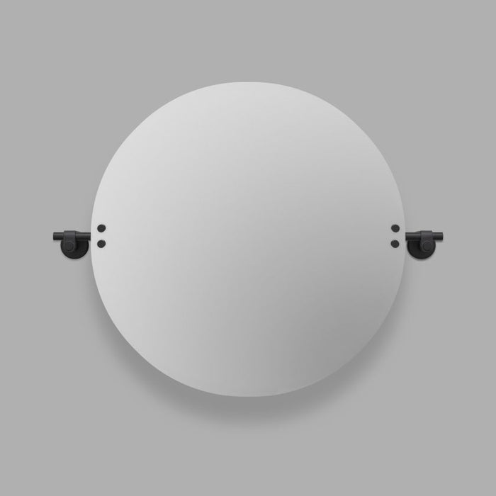 Buster + Punch Cast Circular Pivoting Vanity Mirror