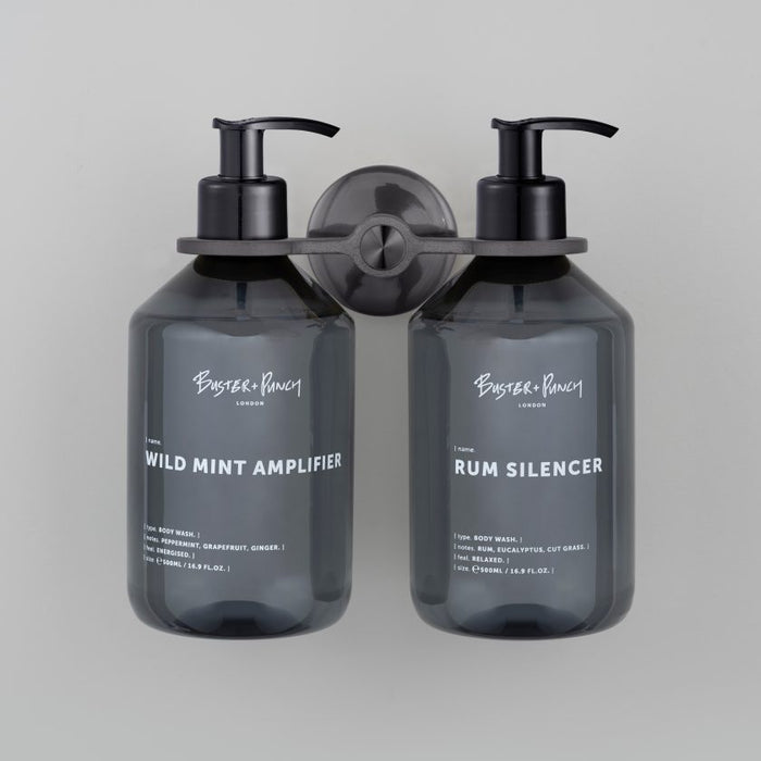 Buster + Punch Cast Double Soap Dispenser Holder