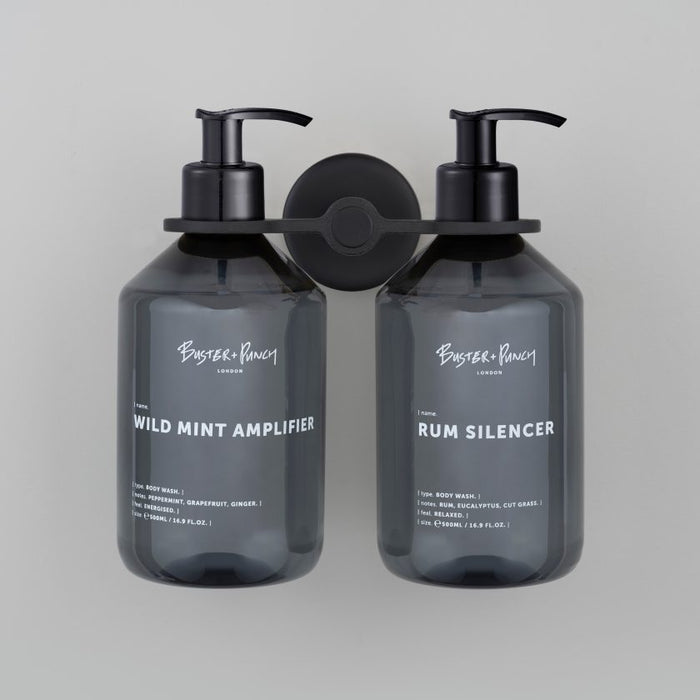 Buster + Punch Cast Double Soap Dispenser Holder