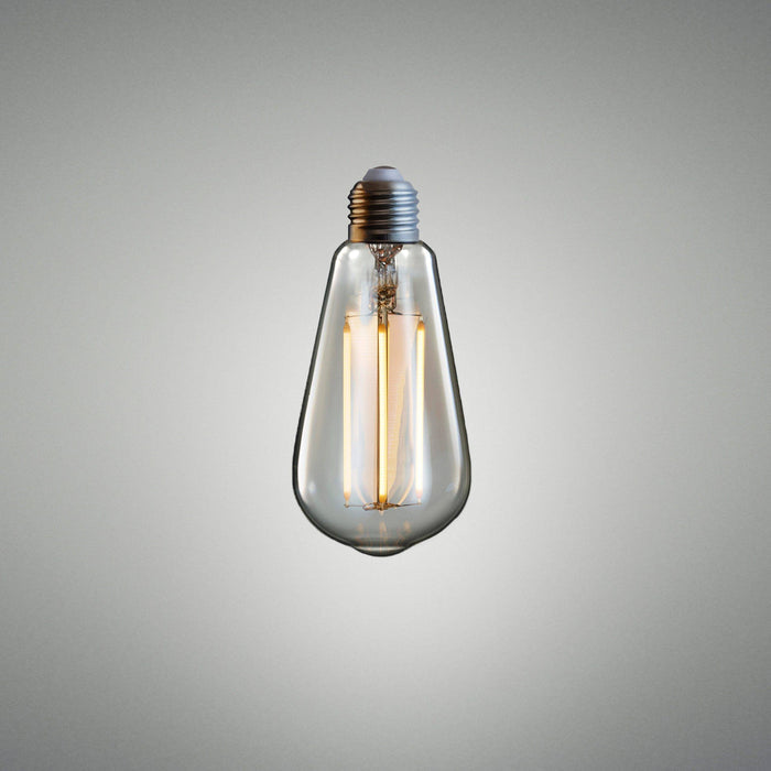 Buster + Punch Teardrop LED Bulb | E26 | Dimmable | Amber