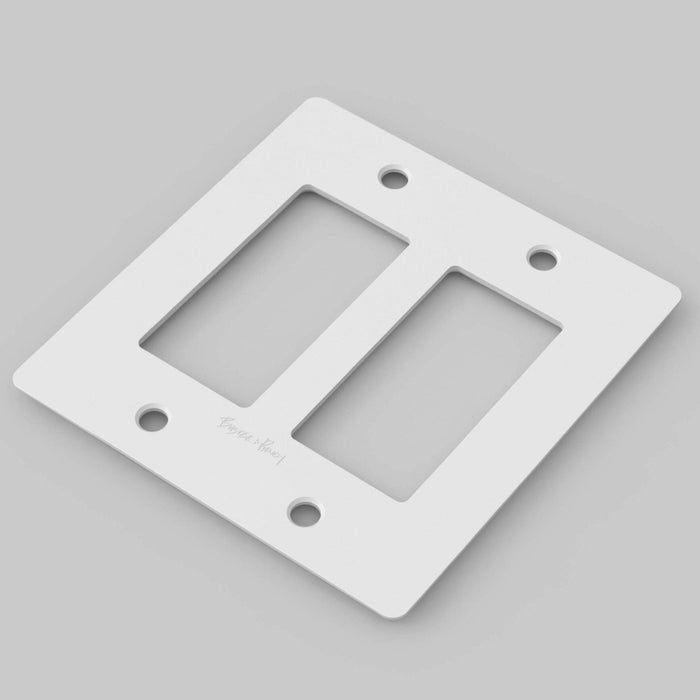 Buster + Punch Wall Plates | With Logo | Polycarbonate | Open Box