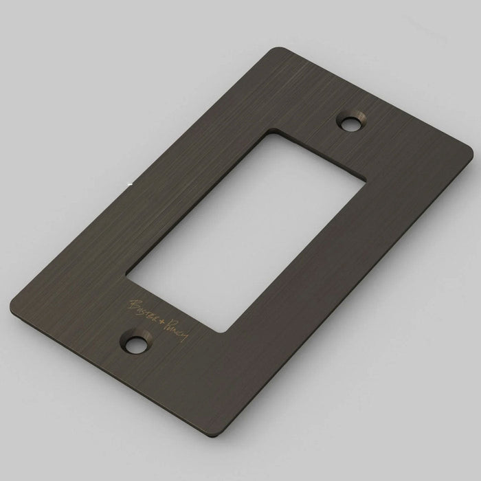 Buster + Punch Wall Plates | With Logo | Polycarbonate | Open Box