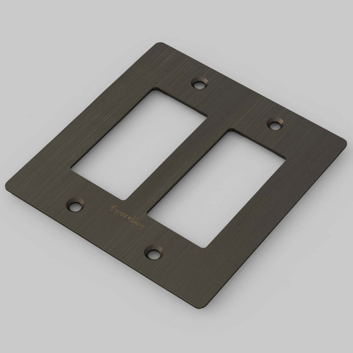 Buster + Punch Wall Plates | With Logo | Polycarbonate | Open Box