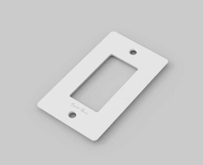 Buster + Punch Wall Plates | With Logo | Polycarbonate | Open Box