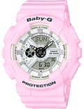Casio Baby-G Beach Color Series - Analog/Digital - Pink, White & Black - 200m - BA110BE-4A_e1b66a48-4190-4a52-b16d-4f3563b1c75e
