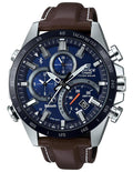 Casio Edifice EQB501 Series Smartphone Link Watch - Stainless Steel - Leather - EQB501XBL-2A