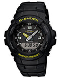 Casio G-Shock Mens Watch - Anti-Magnetic Resistance - Black/Yellow - 200M - G100-9CM