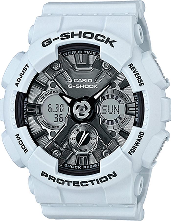 Casio G-Shock S Series - Light Blue Case - Black Dial - Magnetic Resistant - GMAS120MF-2A_cb12d64b-bfd1-43ee-895e-991699b44f9a