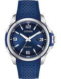 Citizen DRIVE AR Mens Sport Watch - Blue Dial - Chroma Finish - Date - Strap - AW1158-05L
