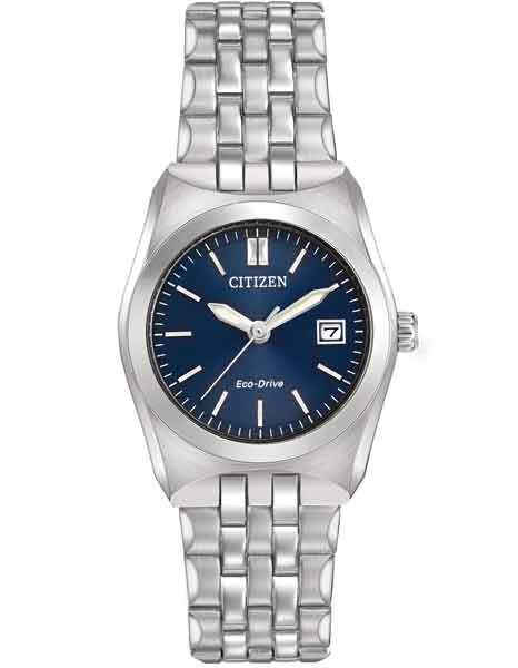 Citizen Eco-Drive Ladies Corso - Blue Dial - Stainless Steel Case & Bracelet - EW2290-54L_e982404a-b801-4ffa-b383-81c645ca631a