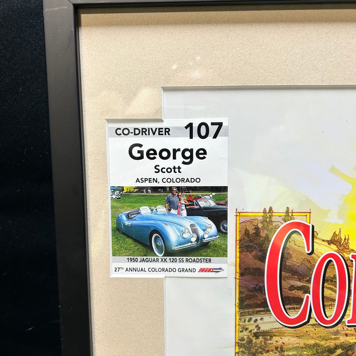 Colorodo Grand 27th Annual Poster With George Scott Of Aspen 23"x 29"
