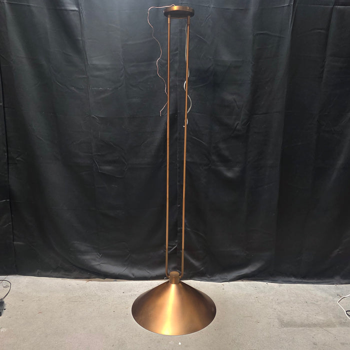 Copper Modern Pendant Single Light Chandelier 20"Dx66"
