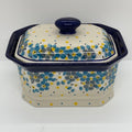 Covered Container ~ 4"H x 4"W x 6"L ~ 2498X