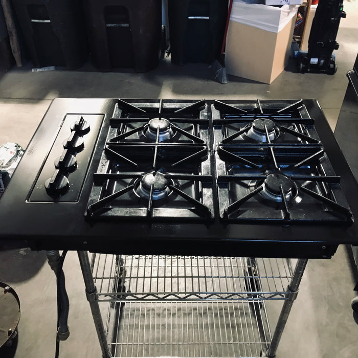 Dacor Black 4 Burner Gas Cook Top 30"x 21"x 4.5"