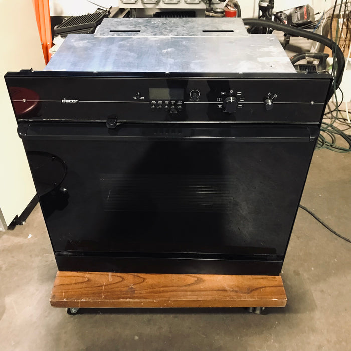 Dacor Black Electric Wall Oven 30"x 24"x 28"