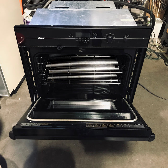 Dacor Black Electric Wall Oven 30"x 24"x 28"