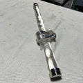 Description: Acrylic Closet Rod With Chrome Hardware 52"