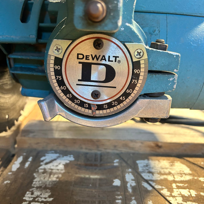 Dewalt Blue 8" Radial Arm Saw  22"x 27"x 60"