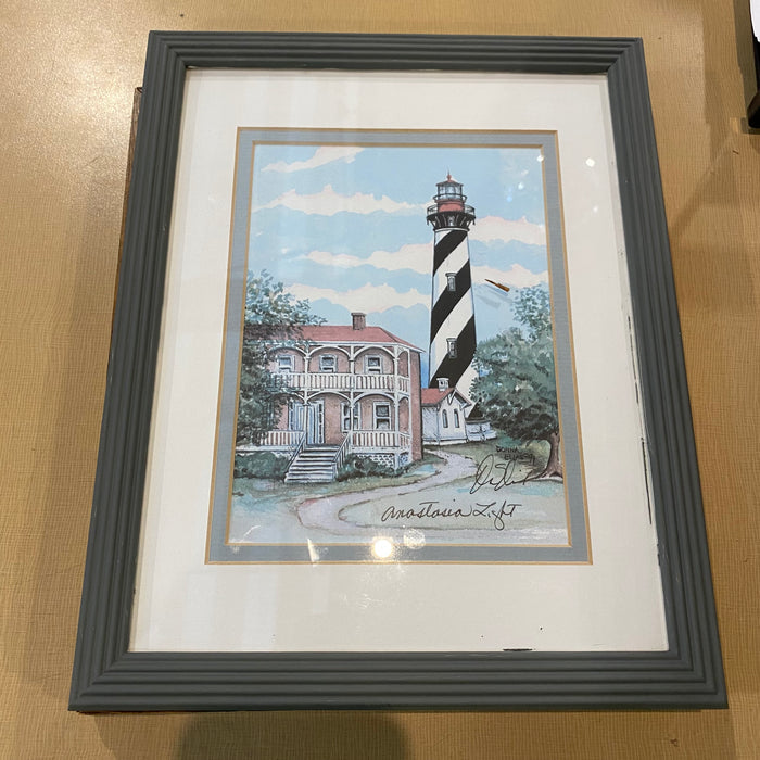 Donna Elias "Anastasia Light" Lighthouse Print 10"x 12"