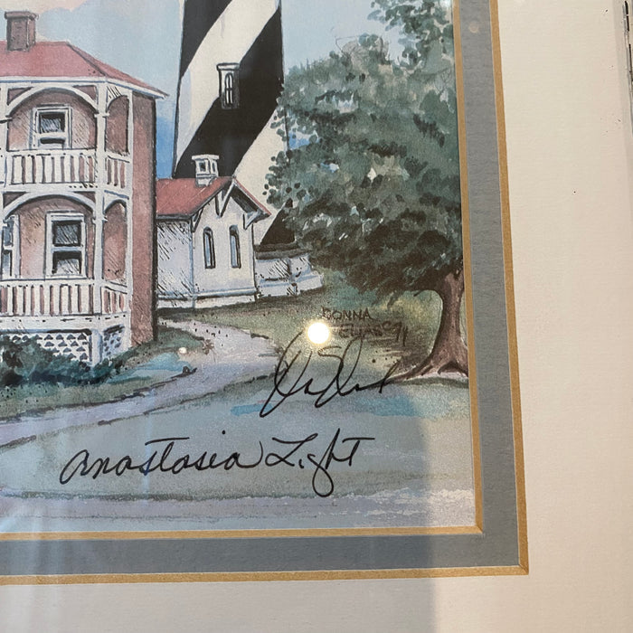 Donna Elias "Anastasia Light" Lighthouse Print 10"x 12"