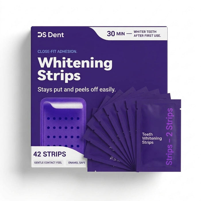 DS Dent Purple Whitening Strips – 42 Strips