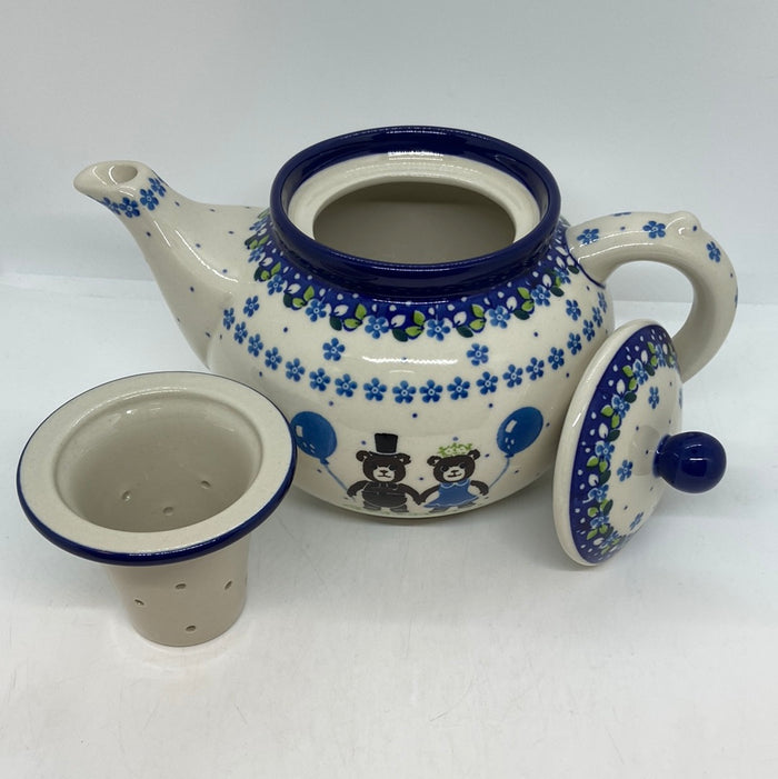 E21 ~ Teapot with Strainer ~ U4892 - U5