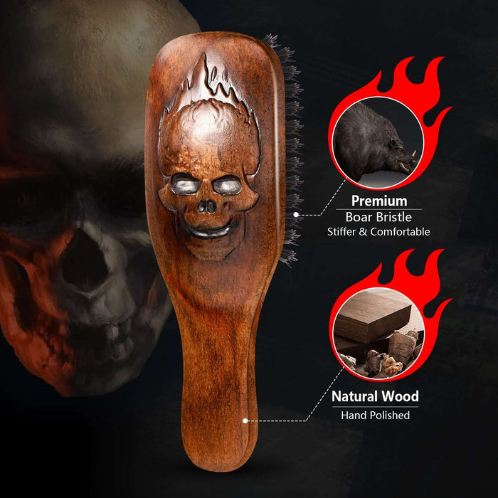 Eagle Fortress Inferno Styler Military Beard and Hair Brush