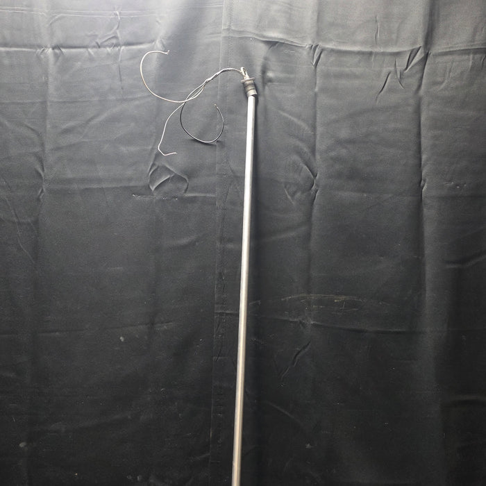 Eight Light Nickel Sputnik Mid-Century Modern Ceiling Light 22"Dx90"