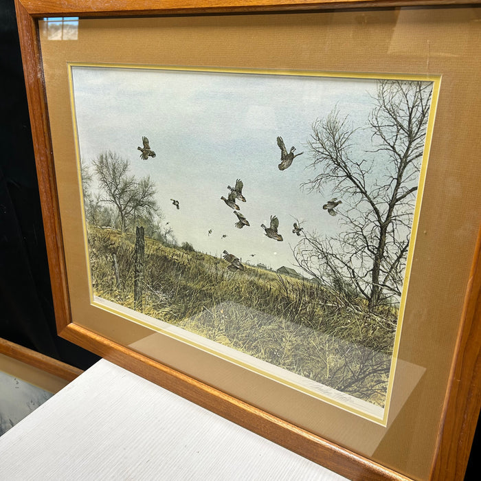 Eldridge Hardie 1976 Numbered 226/450 Signed Print Ducks Unlimited 30.5"x 25"