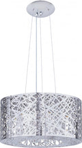 ET2 E21309-10PC/BUL Inca Multi-Light Pendant | Polished Chrome