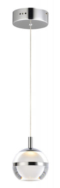 ET2 Swank 4.5" Mini LED Pendant Chrome -Model E24591-93 PC