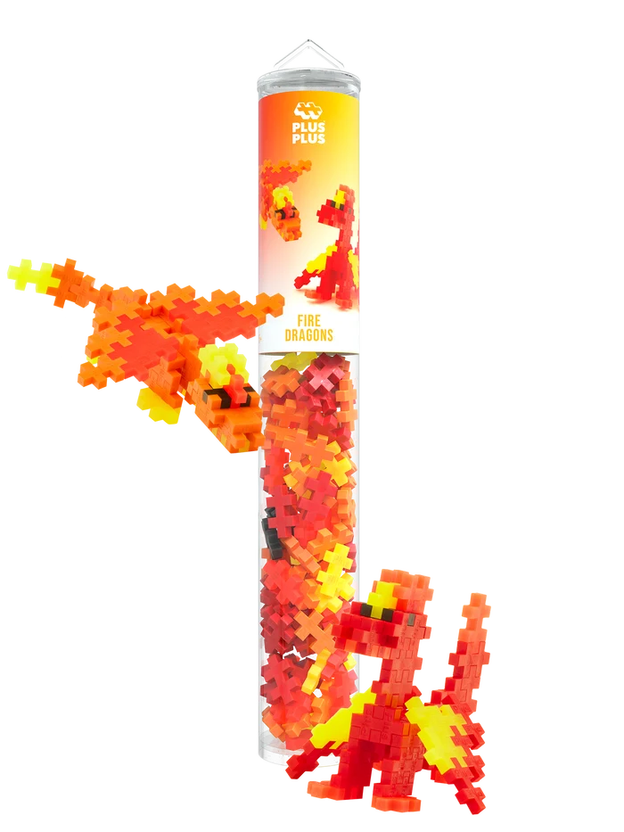 Fire Dragons - 100 pcs